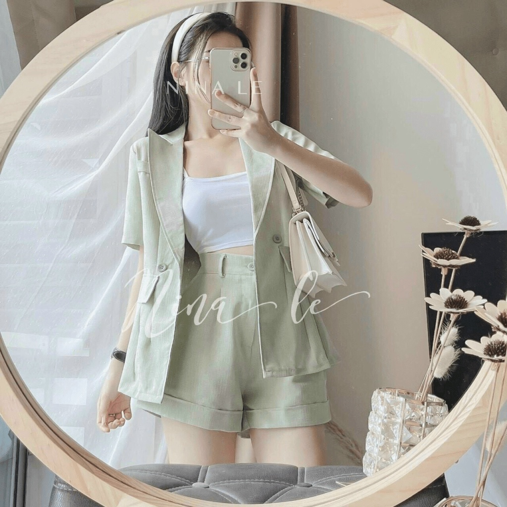 sét 3 món cotton lạnh mẫu mới xinh lung linh đủ màu như hình qc22 ( Shop đầm cao cấp )