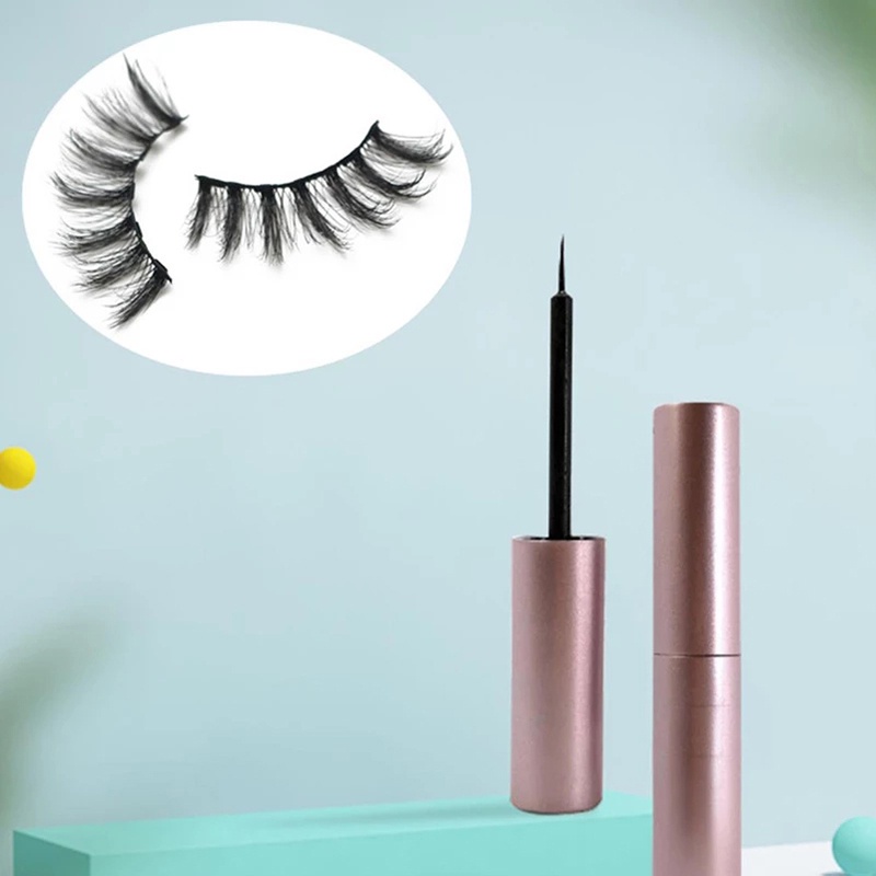 Bộ Lông Mi Giả Nam Châm 3D Kháng Nước Lâu Trôi Tự Nhiên JP5