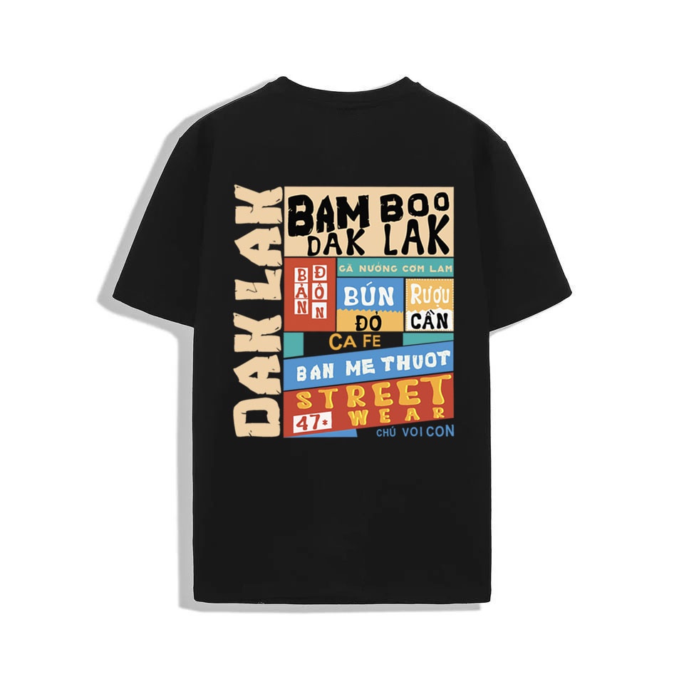 ÁO THUN DAK LAK UNISEX ÁO PHÔNG DAKLAK FORM RỘNG 2021 | BigBuy360 - bigbuy360.vn