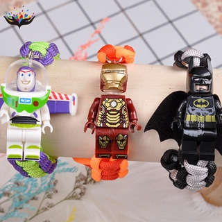 Vòng Tay Dây Bện Mặt Hình Nhân Vật Hoạt Hình Dễ Thương