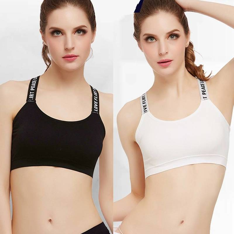 Áo ngực thể thao Yoga có đệm co giãn chống sốc quyến rũ thoáng khí thoải mái cho nữ