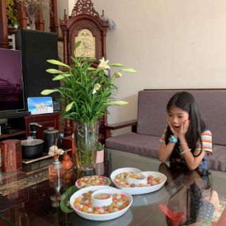 Đĩa ốc xoáy trắng bát tràng
