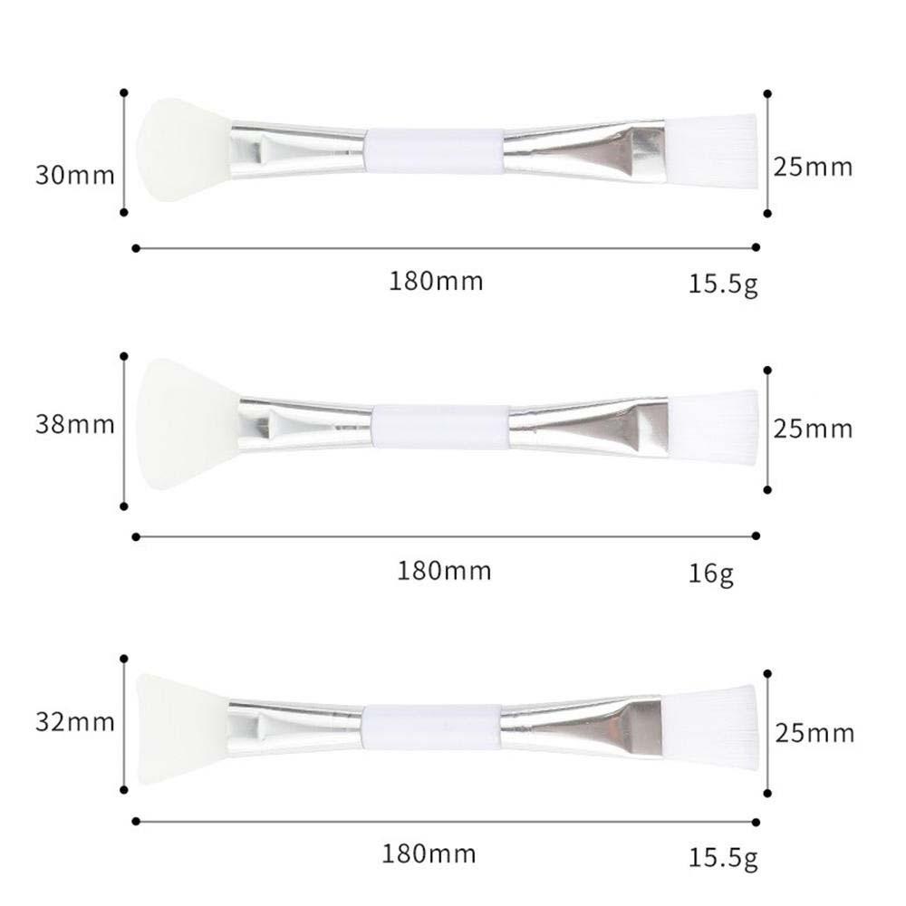 OCEANMAP Cọ Đắp Mặt Nạ Silicone Hai Đầu Chuyên Nghiệp