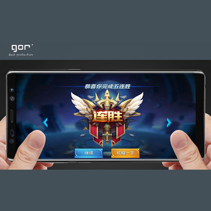 Miếng dán full màn hình chống vân tay Gor AG cho S9 Plus / S9