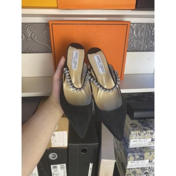 Guốc Quai Đá JimmyChoo Size 39