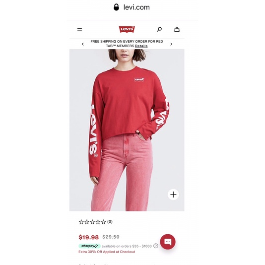 Áo Croptop cotton dày dặn tay dài cá tính