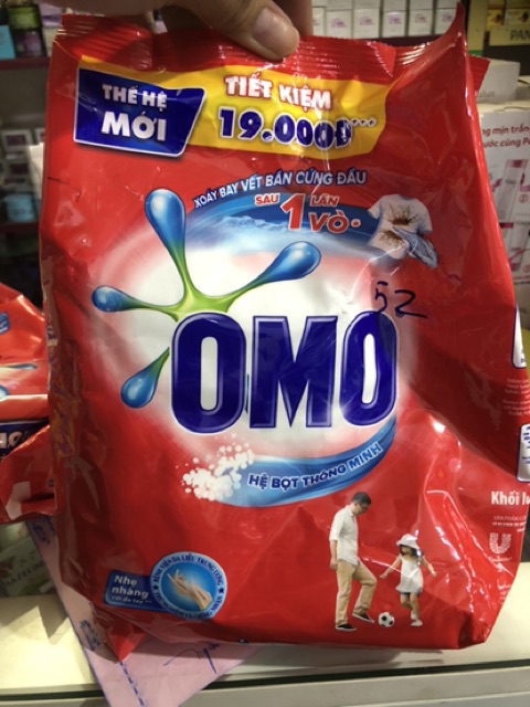 Bột giặt omo 1,2kg mới