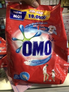 Bột giặt omo 1,2kg mới