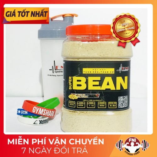 NGŨ CỐC - Bột đậu FNI SUPER BEAN. (mua 2 hộp tặng 1 bình lắc)