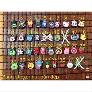 Dép cross cá tính (tặng kèm 10 sticker)