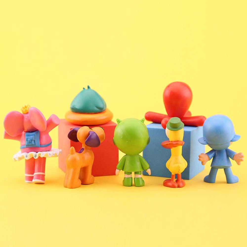 Set 7 Mô Hình Đồ Chơi Nhân Vật Pocoyo