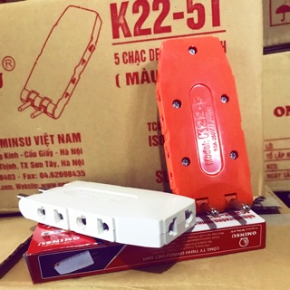 Đầu nối thông minh 5 cửa OMINSU K22 10A/250V