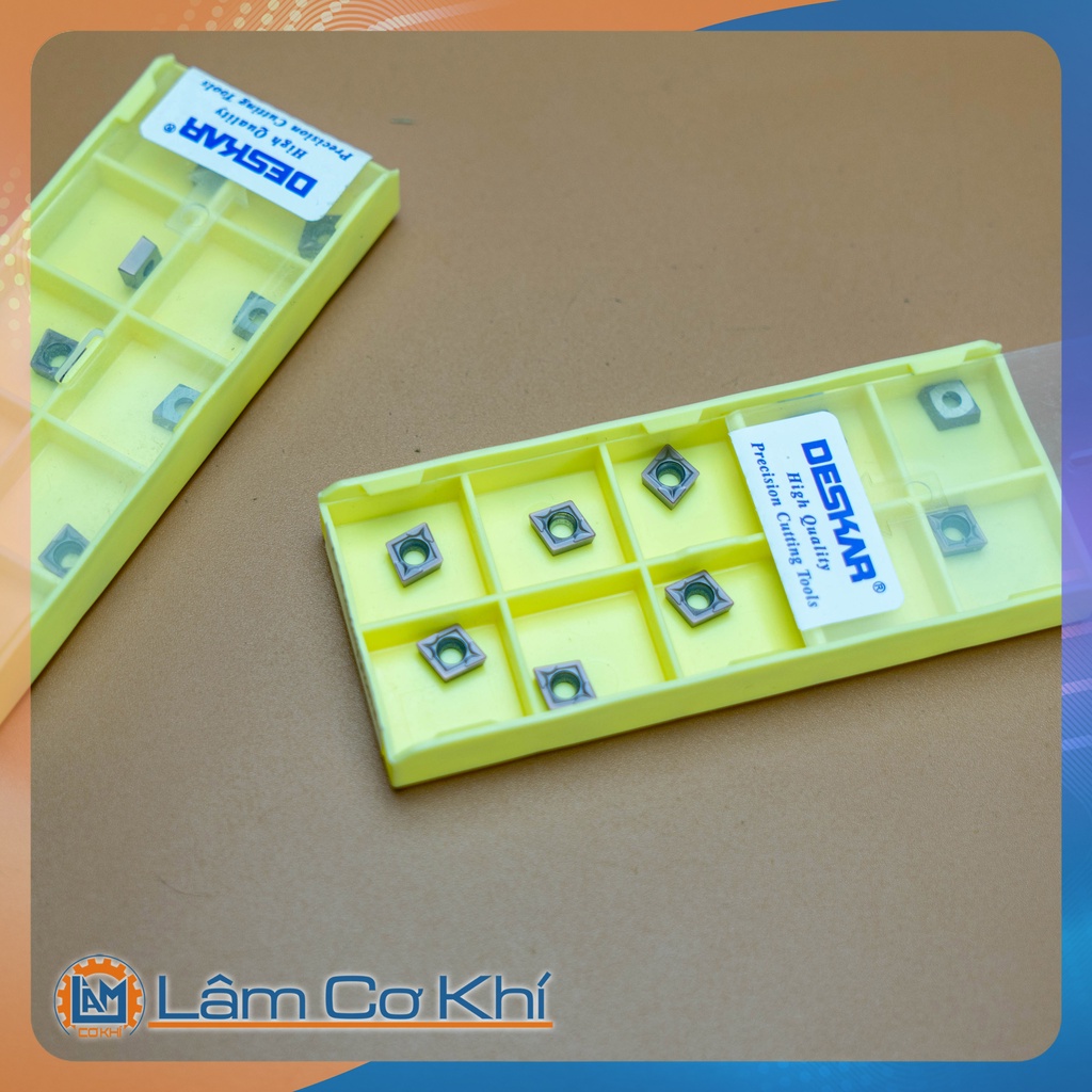 Hạt dao  tiện C09 Deskar CCMT09T304 - LF6018