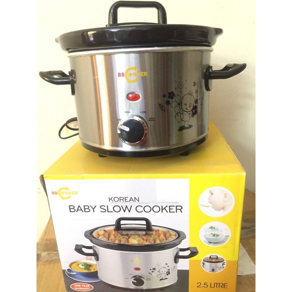 Nồi hầm chậm nấu cháo BBcooker dung tích 2.5L BS25