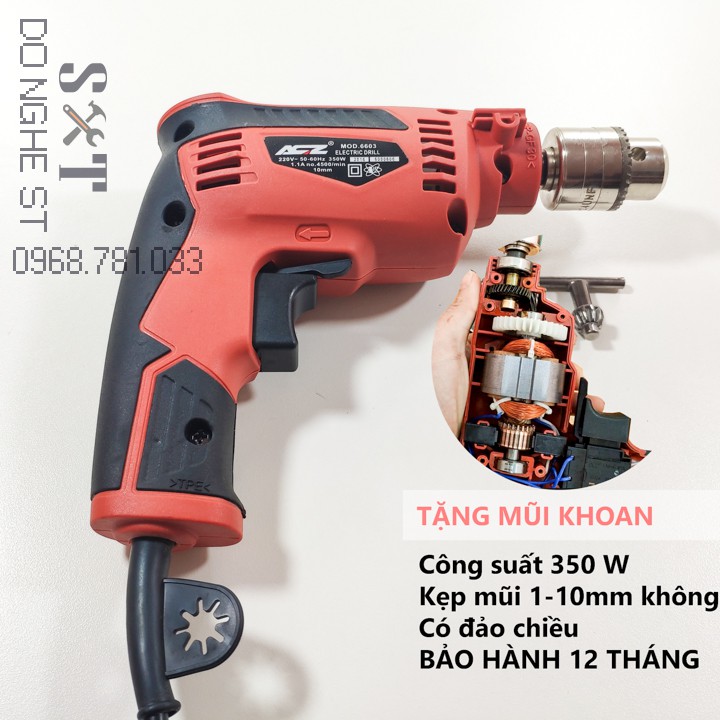 Máy bắt vít ACZ 6603 - BH 12 tháng