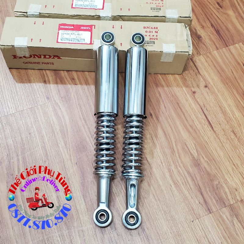 Cặp phuộc sau Wave thái 110 zin chính hãng mới Thái Lan - 52400-KFL-851