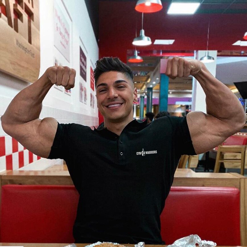 Áo polo ngắn tay phong cách cho nam