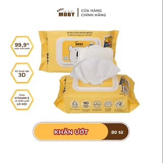 Khăn giấy ướt MOBY