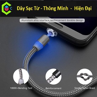 CÁP SẠC NAM CHÂM 3 ĐẦU