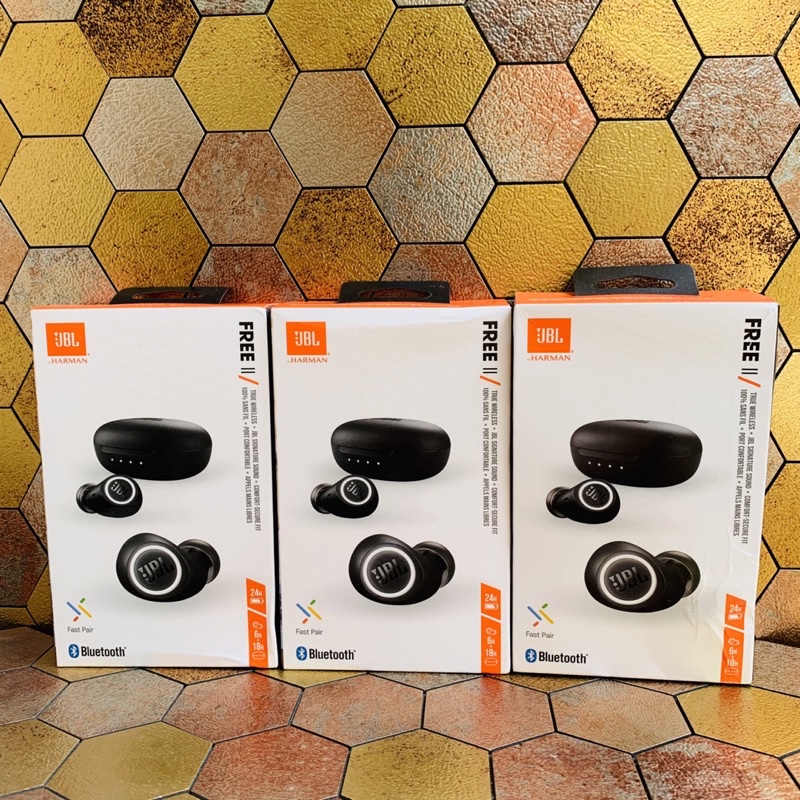 Tai Nghe Không Dây JBL FREE II - Chính Hãng