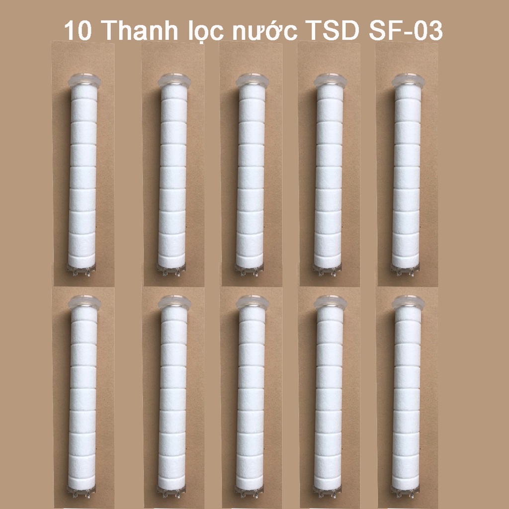 Combo lõi lọc và đá lọc vòi sen TSD-SF03
