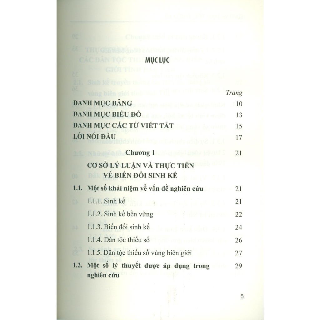 Sách - Sinh Kế Dân Tộc Thiểu Số Vùng Biên Giới Tỉnh Đắk Lắk