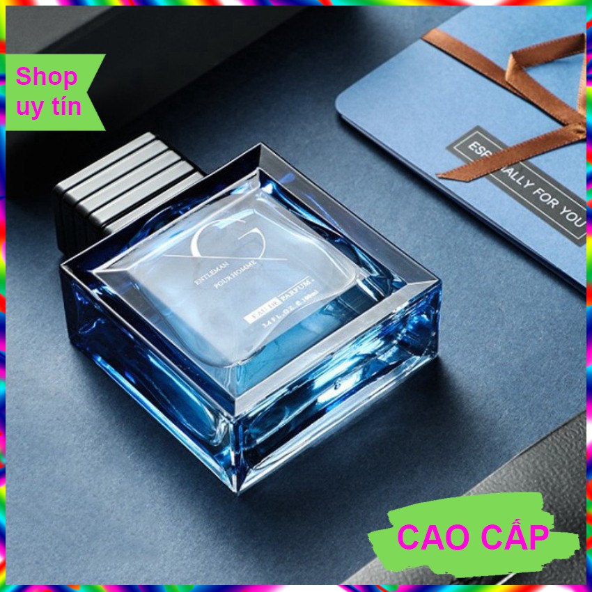 [ Mẫu 2021] Nước Hoa Nam Chính Hãng Thơm Lâu ❤️Gentleman, Quyền Lực Công Nghệ 2021