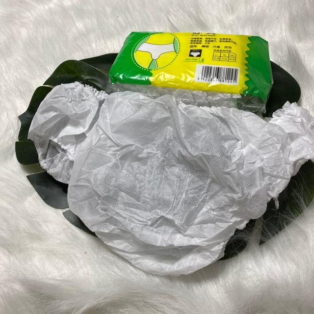 Set 6 chiết quần lót giấy siêu tiện dụng dành cho cá nhân và spa