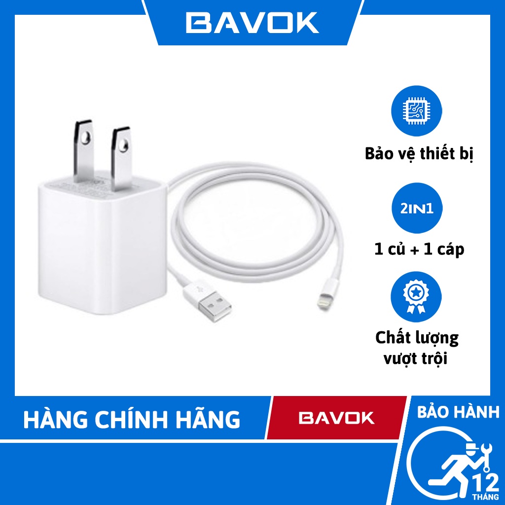 Dây Sạc IPIP5/6/6s/7/8/X/Xsmax-bavok