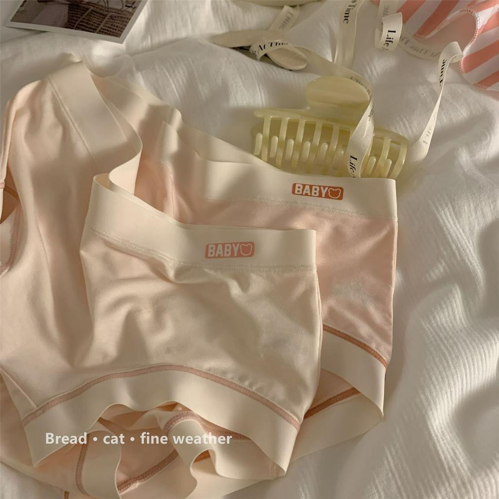 Quần lót cotton điều hòa, cạp cao kháng khuẩn Ame Baby, quần lót nữ co giãn thoáng khí có Big Size Baby