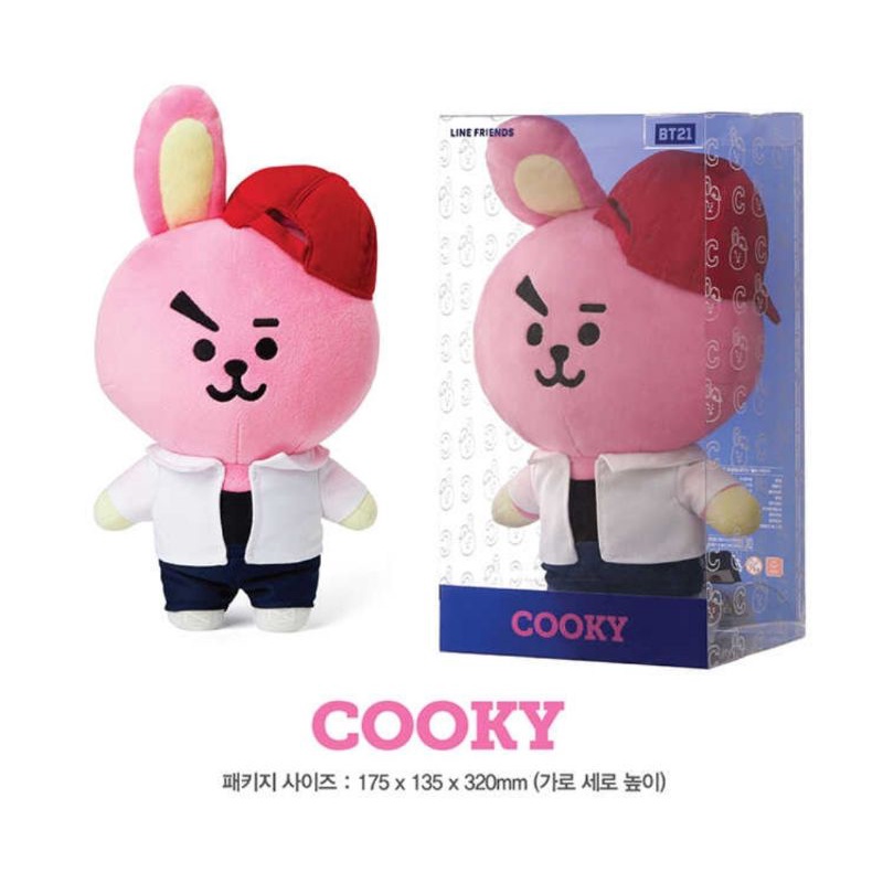 Mô hình bông BT21 STANDING DOLL AFTER SCHOOL version