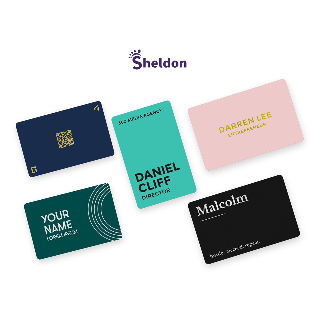 Thẻ từ NFC thiết kế theo yêu cầu dùng làm card visit danh thiếp, khoá cửa thông minh, lưu thông tin cá nhân Sheldon