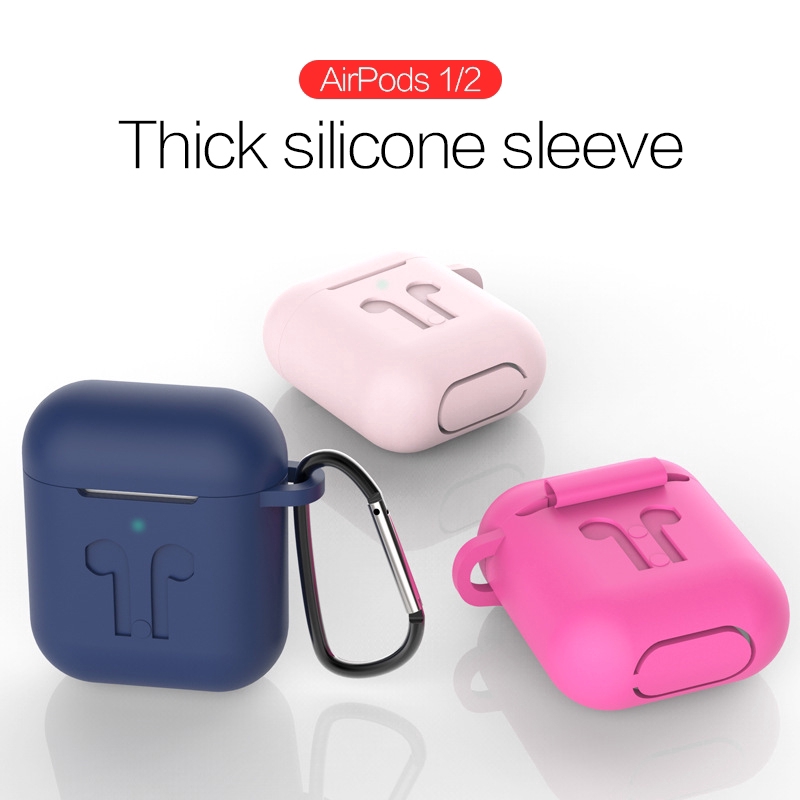 Vỏ bảo vệ hộp sạc tai nghe Airpods 1/2 | BigBuy360 - bigbuy360.vn