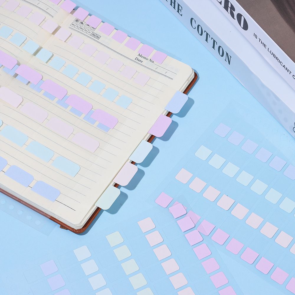 Giấy Dán Ghi Chú A5 / B5 Nhiều Màu Sắc Tiện Dụng Cho Văn Phòng