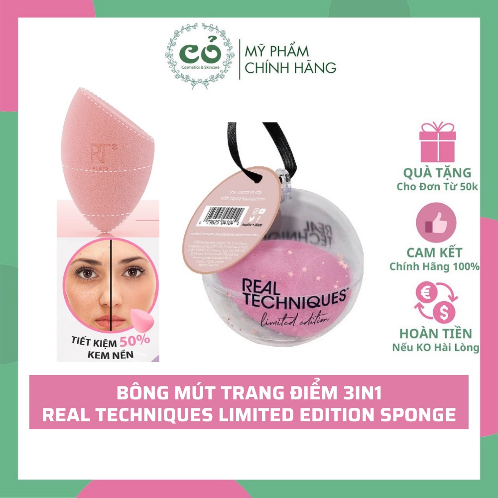 Bông Mút Trang Điểm Real Techniques Limited Edition Sponge