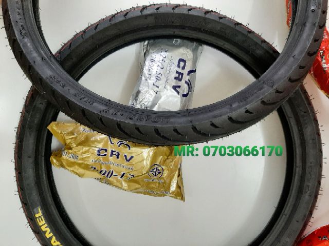 CẶP VỎ RUỘT CAMEL 60.80,70.80 GẮN XE WAVE DREAM, SIRIUS, EXCITER VÀ CÁC DÒNG XE