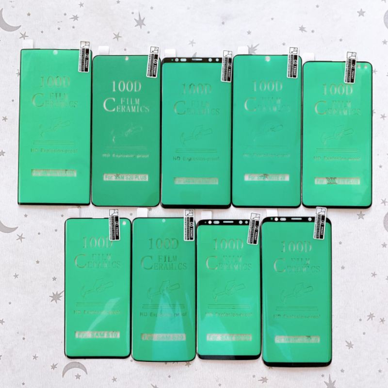 Cường lực dẻo màn hình cong Samsung  S8/S9/Note 8/Note 9/S10/S10 plus/S20/S20 plus/Note 20/note 20 ultra