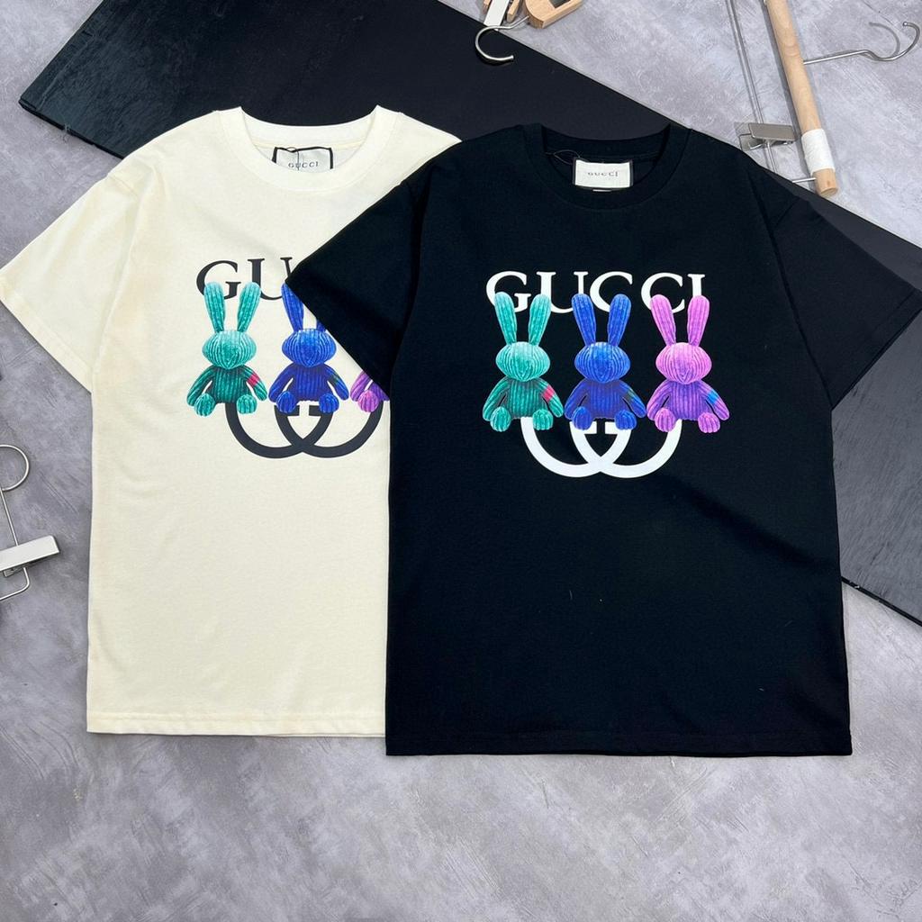 Áo thun nữ thời trang cao cấp Gucci GG GC thiết kế cá tính, trendy