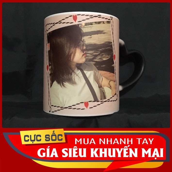 Cốc Đổi Màu In Hình Cá Nhân| Cốc biến hình| Ly ma thuật| Cốc sứ| Cốc in hình| | In cốc đổi màu rẻ nhất Hà Nội