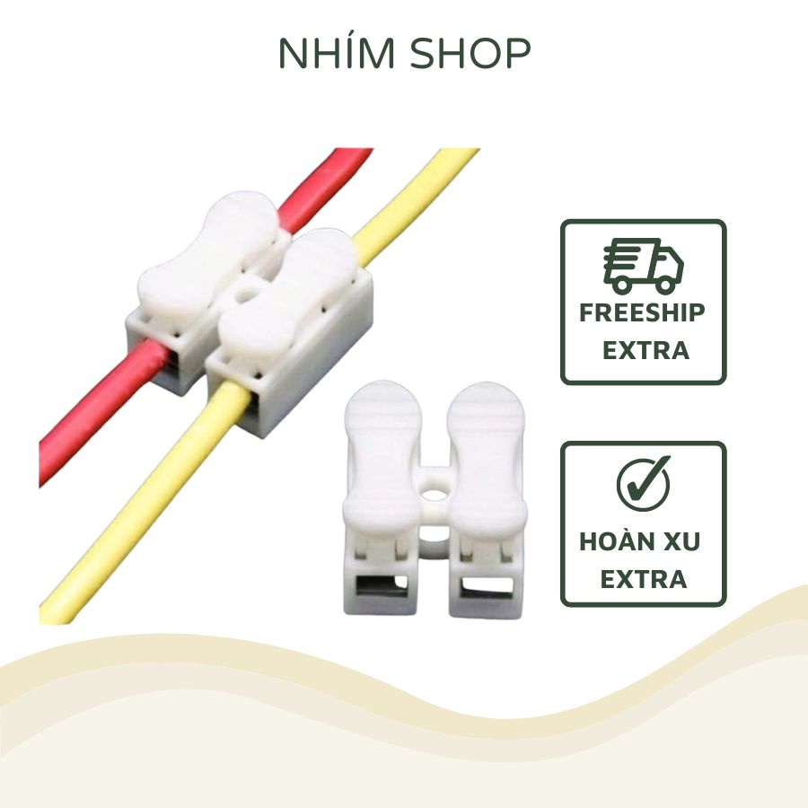 Combo 100 chiếc kẹp nối dây điện