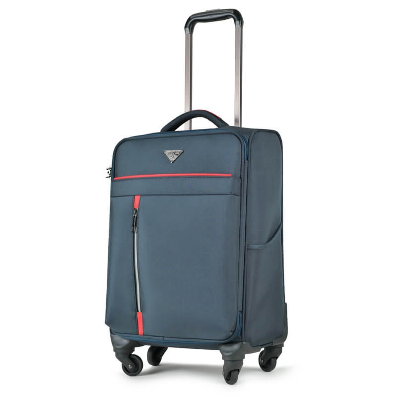 Vali vải Mr Vui 195 size 18 đựng hành lý xách tay nhỏ gọn bánh xe xoay 360 độ 35 x 22 x 47 cm
