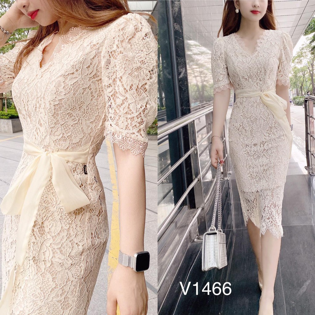 Đầm ren body cổ tim thiết kế sang trọng chất ren mềm mịn V1466_ Adelashop [Kèm ảnh thật] | BigBuy360 - bigbuy360.vn