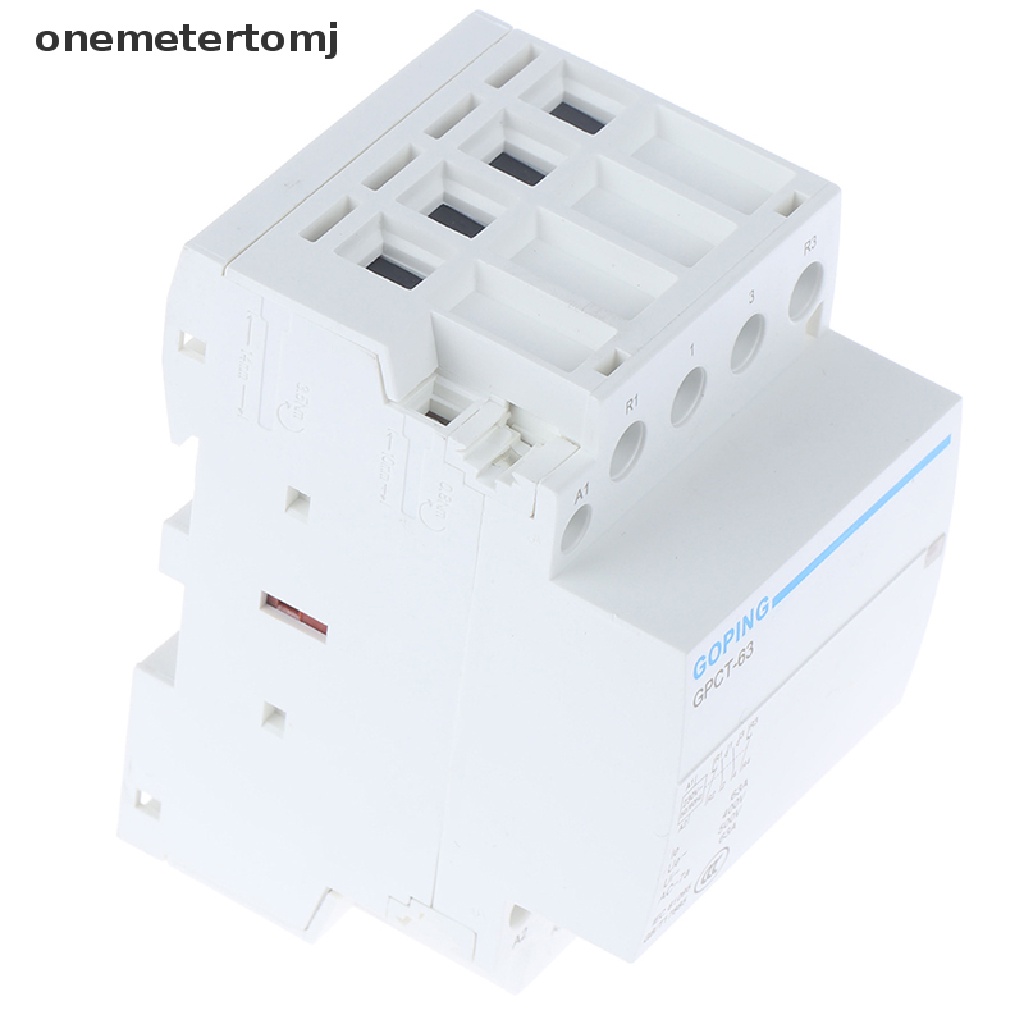 Công tắc điều khiển điện 4 chân 63A 2NC 2NO 220V 400V ~ 50 / 60HZ Din dành cho thiết bị điều chỉnh AC