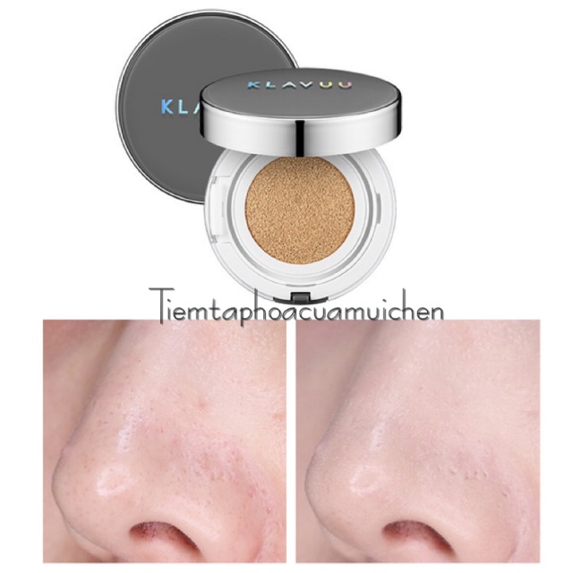 [Sẵn] [Chính hãng] Phấn Nước Che Phủ Cao, Chống Nắng, Kiềm Dầu Hiệu Quả Klavuu Urban Pearlsation High Coverage Cushion | BigBuy360 - bigbuy360.vn