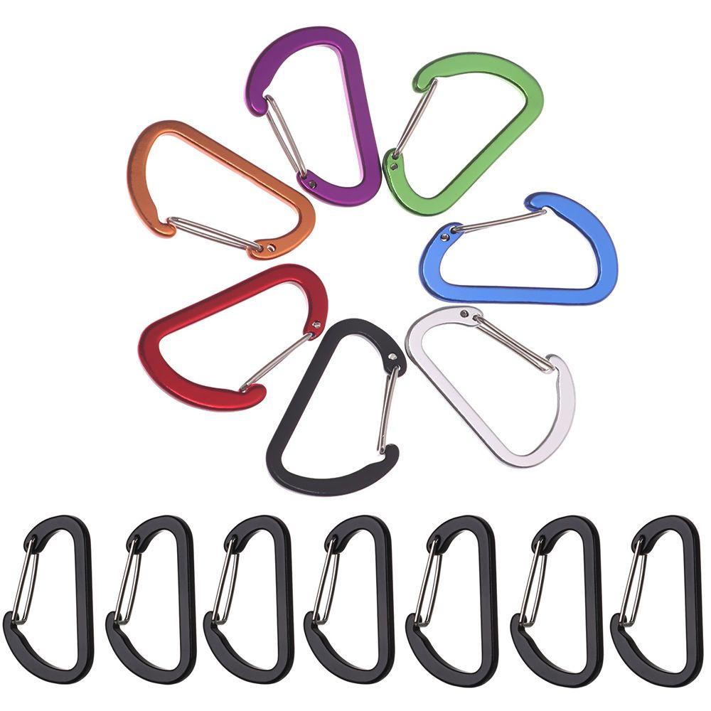 Set 4 Móc Khóa Cắm Trại Bằng Hợp Kim Nhôm Tiện Dụng