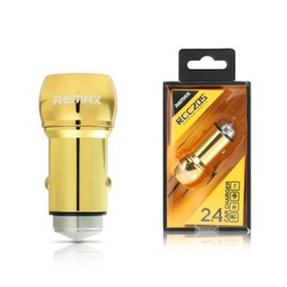 Tẩu sạc ô tô 2 in 1 remax rc-c205 2.4a