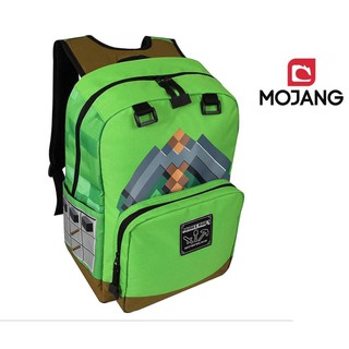 Balo hình cup Minecraft xanh lá chính hãng Mojang