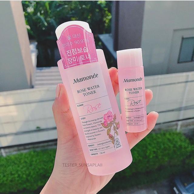 Nước hoa hồng Mamonde Water Toner Rose