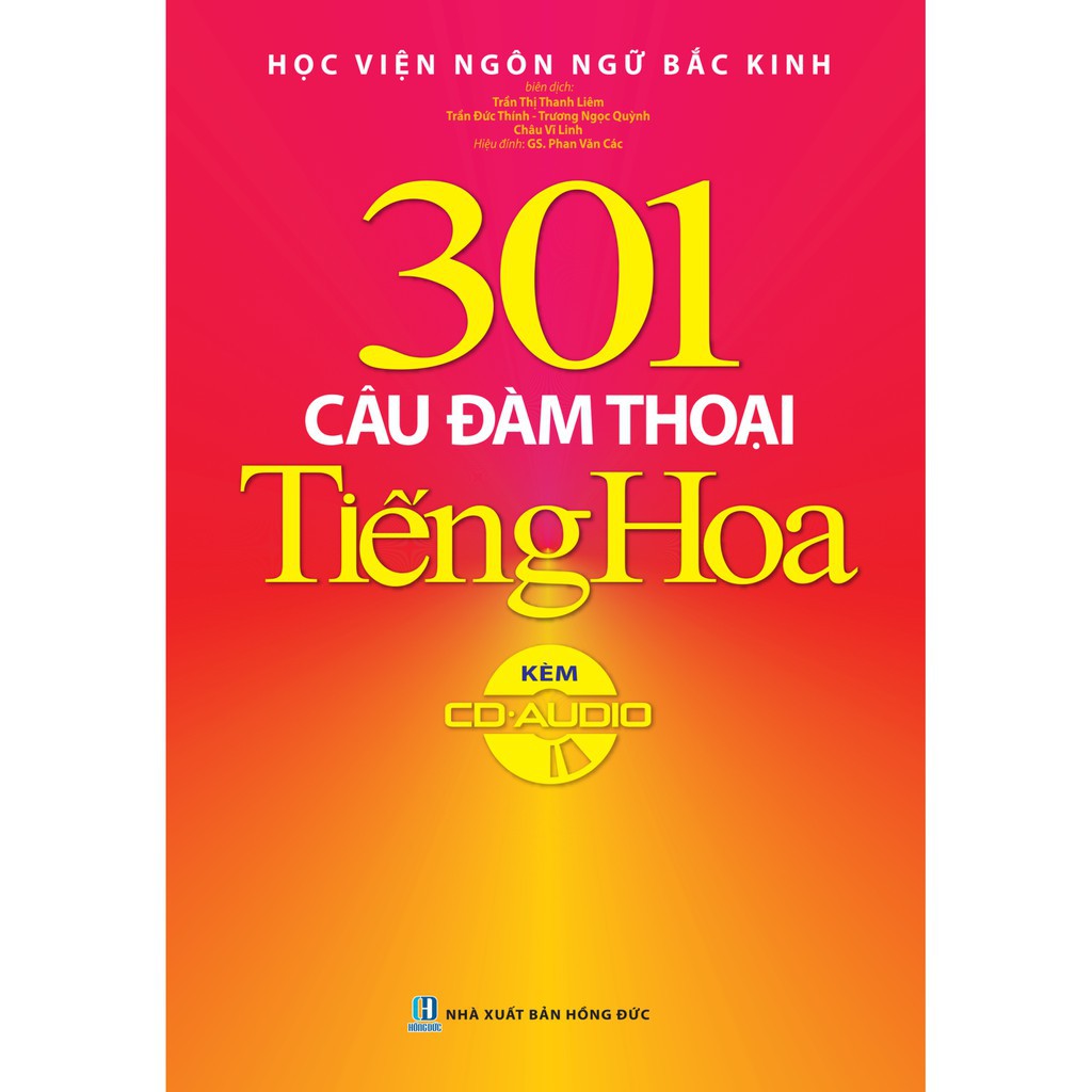 Sách - 301 câu đàm thoại tiếng Hoa (kèm đĩa CD)