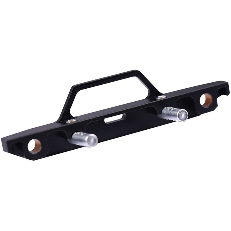 Set 2 Cản Trước &amp; Sau Bằng Kim Loại Cho Xe Điều Khiển Từ Xa Axial SCX24 AXI90081 1/24